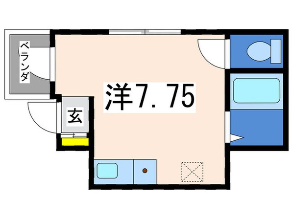 ｱﾙｶﾃﾞｲｱK・K横浜元町の物件間取画像